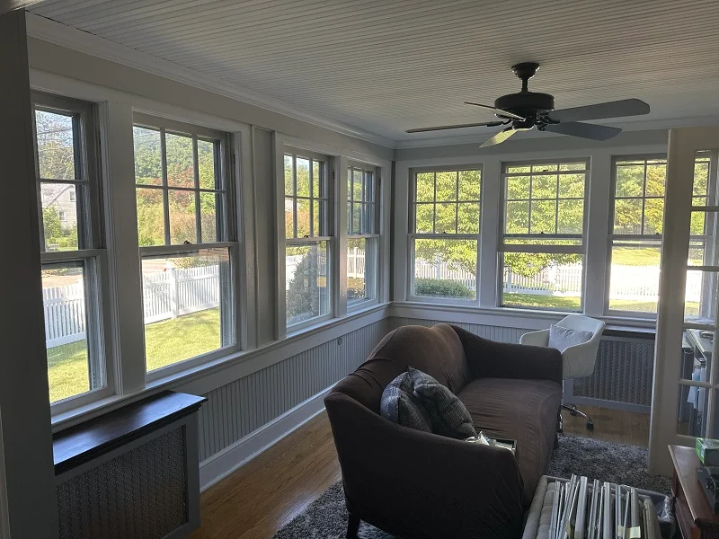 This room is freezing in the winter due to poor energy efficiency